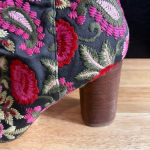 Sole Society  Mulholland Embroidered Heeled Boots‎ Size 7.5 Photo 4