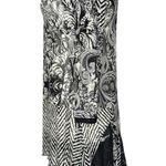 Mechant Y2K Vintage Tunic Top S/M Fairy Whimsigoth Sheer Asymmetrical Lace Shirt Black Photo 3