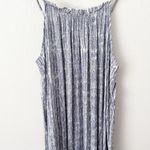 TAYLOR GRACE | Periwinkle Lavender Maxi Ruffle Dress High Neck Cream | Large Purple Photo 0