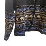 Talbots Vintage  100% merino wool button down small button down collared made in Photo 1