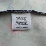 Charter Club  Navy Floral Pleated Scuba Dress – Size Medium Photo 6