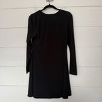 Open Edit  Women’s Large Black Open Keyhole Dress Photo 4
