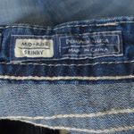 Miss Me  Mid-Rise Embellished Skinny Jeans in Blue – Size 24 – EUC Photo 13