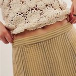 Free People NWT  Candace Midi Skirt Striped Flowy Boho Photo 1