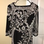 White House | Black Market Women’s Floral Square Neck 7/8 Sleeve Dress Photo 5