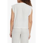 Faherty 💕💕 Dream Cotton Gauze Dylan Top ~ White Medium M NWT Photo 8