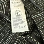 Athleta  Black White Amara Stripe Arrival Ankle Pull On Pants Size 4 P Petite Photo 3