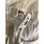 Madewell  Pants Womens XL Linen Drawstring Elastic Waist Cropped Lightweight Casu Photo 5