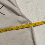 Solo Sport Cream Work It Out Sleeveless Hoodie Tank Top Size S Photo 4