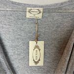 BNWT! Joyfolie Chic Gray Women's Drape Faryn Blouse Size XL Photo 2