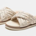 MI.IM Criss Cross Slide Sandals Tan Size 10 Photo 0