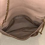 Moda Luxe   Natural Colored Foldover Clutch with Chain Strap and Tassel Photo 5