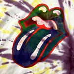 The Rolling Stones Psychedelic Hot Lips Rock Tie Dye L Photo 2