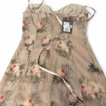 House Of CB Christina Vintage Floral Mini Dress NWT L+ Photo 1
