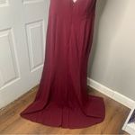 Eloquii Burgundy‎ maxi gown Photo 4