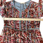 Anthropologie  Abia Velvet Peasant Dress by Floreat, Boho Lined Women’s Small Photo 10