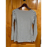 Boden USA Boden Breton Stripe Long Sleeve T-Shirt Women’s Size 8 US Navy Blue White Classi Photo 3