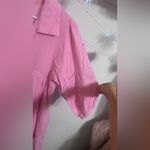 Anthropologie &Merci Pink Gauze Dress Photo 8