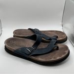 Mephisto Helen Sandals Size EU 42 US 12 Women's Navy Blue Moderate Wear Photo 3