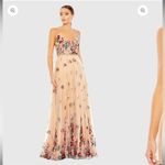 Mac Duggal NWT  Embellished Floral Detail A Line Gown Photo 1