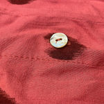 Just living  Red Heart Button Down Shirt Photo 3