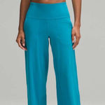 Lululemon Align High-Rise Wide-Leg Pant Size 14 Hawaiian Blue Teal $128 Lounge Photo 0