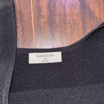 Aritzia  Babaton Black Dress Mini Sculpt Knit Photo 1