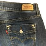 Levi's Levi’s 505 Straight Leg Medium Wash Mid Rise Denim Jeans 6M Photo 4