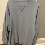 Aerie Waffle Knit Sweatshirt Photo 0