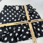 River Island River‎ Island Skirt Womens 6 US Black White Printed Ruffle Mini Photo 10