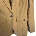 Banana Republic NWT  Women’s Drapey Twill Blazer in Horse Hair Brown Size 12 Photo 6