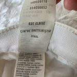 Abercrombie & Fitch Y2k Off White Jean Shorts Cuffed Sz 4 27 Photo 4