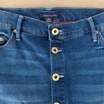 Tommy Hilfiger EUC Denim Pencil Midi Skirt Photo 2