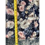 Meri Skye Women Tops Kimono 2X Blue Floral Polyester Open Front Photo 4