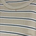 Aerie  OFFLINE WAFFLE LONG SLEEVE SHIRT CREAM GREEN XXL Photo 3