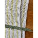 Wooden Ships ‎ Paola Buendia Yellow and White Striped Knit Sweater Size XS Photo 4