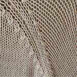 Wooden Ships  Cowl Open Knit Tan Sweater. Size S/M. Photo 8