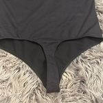 Free People  Intimately Cross My Heart keyhole halter thong bodysuit black XL Photo 6