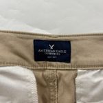 American Eagle LONG Tan Stretch Canvas Kick Boot Pant 6L Photo 2