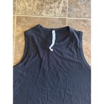Lululemon Classic Fit Cotton Blend Tank Top Black Size 14 Photo 4