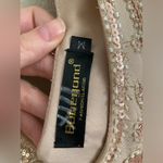 Babeyond Beaded Fringe Flapper Dress Size Medium Cream Colored Photo 3