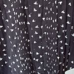 Anthropologie  Dolan Jules Sleeveless Top‎ Black White Bird Print Blouse Medium Photo 4