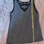 Striped tank Black Photo 7