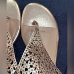 Thalia Sodi  Rose Gold/Pink Flat dressy sandals, size 10 Photo 2