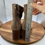 Steve Madden Nourish Faux Suede Square Toe Ankle Boots Block Heel Women's 9.5M Photo 8