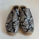 Tory Burch  Max Snake print espadrille mule size 8 Photo 2
