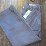 AG Adriano Goldschmied AG Jeans Saige Wide Leg Crop 27 NWT Grey Ember Corduroy Pants Streetwear Photo 8