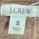 J.Crew NWT Womens Glimmer Long Sleeve Sequin Boatneck Tee Size Small Party Photo 1