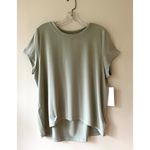 Athleta  Sage Oversized T Shirt Soft Low‎ High Hem Stretch Blouse Top, Size S M Photo 1