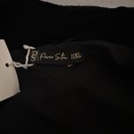 PowerSutra Velour Velvet Finnish‎ Jacket Women Sz 11XL Black Office Holiday New Photo 5